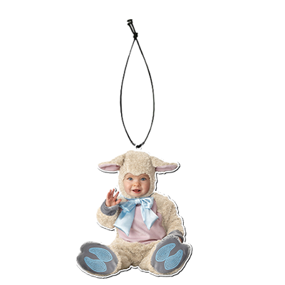 Baby custom car air freshener