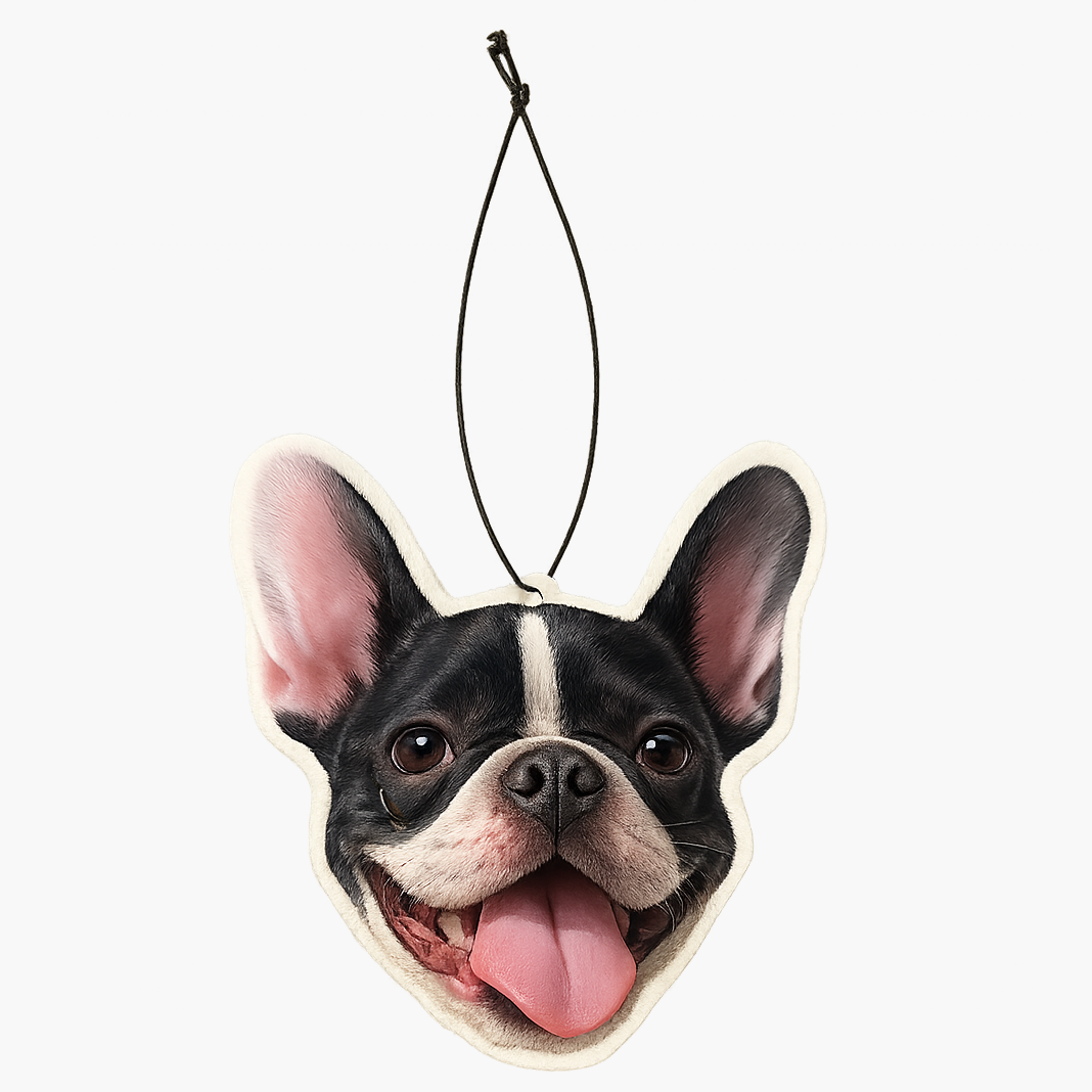 Unique gift idea - custom & personalized photo car air freshener with long-lasting scent